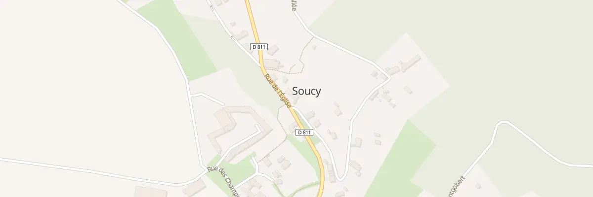 Plan du 5 Rue de l’Eglise à Soucy