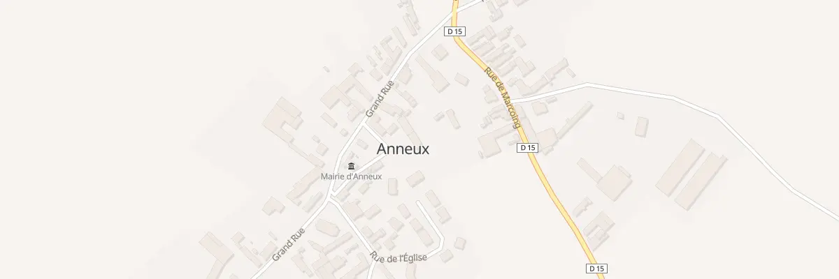 Plan du 3 Pl de L ’École à Anneux
