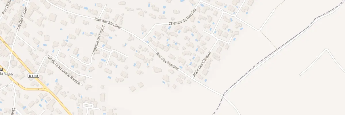 Plan du 39 Rue des Moulins à Salles-d’Aude