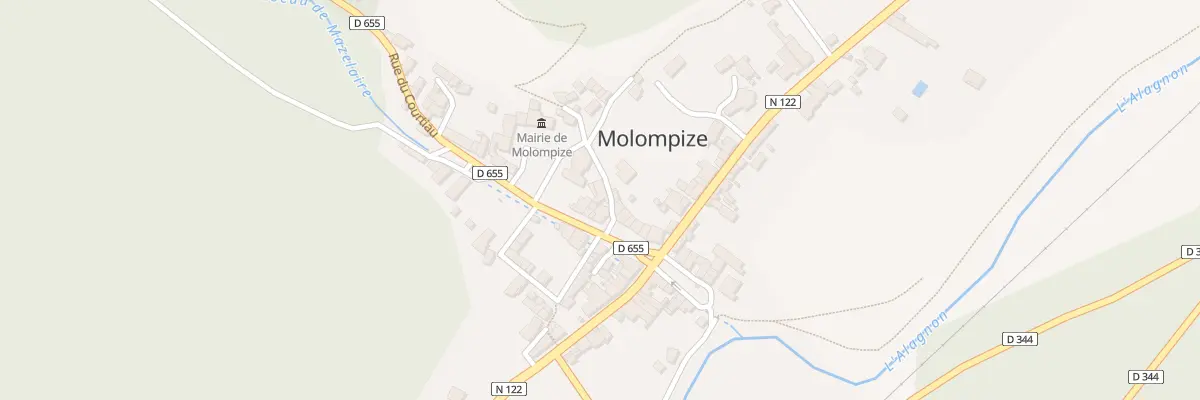 Plan du 5192 Le Bourg à Molompize