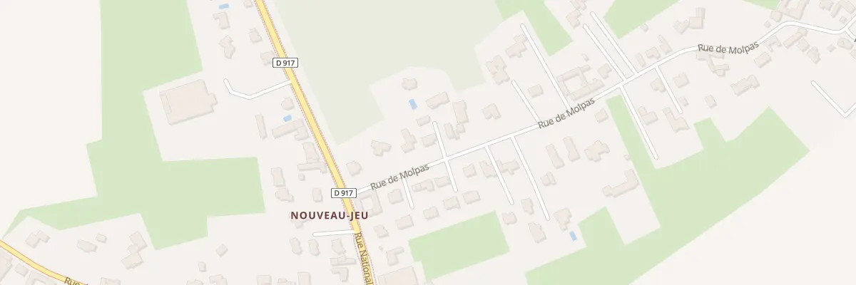 Plan du 89 Rue de Molpas à Mérignies