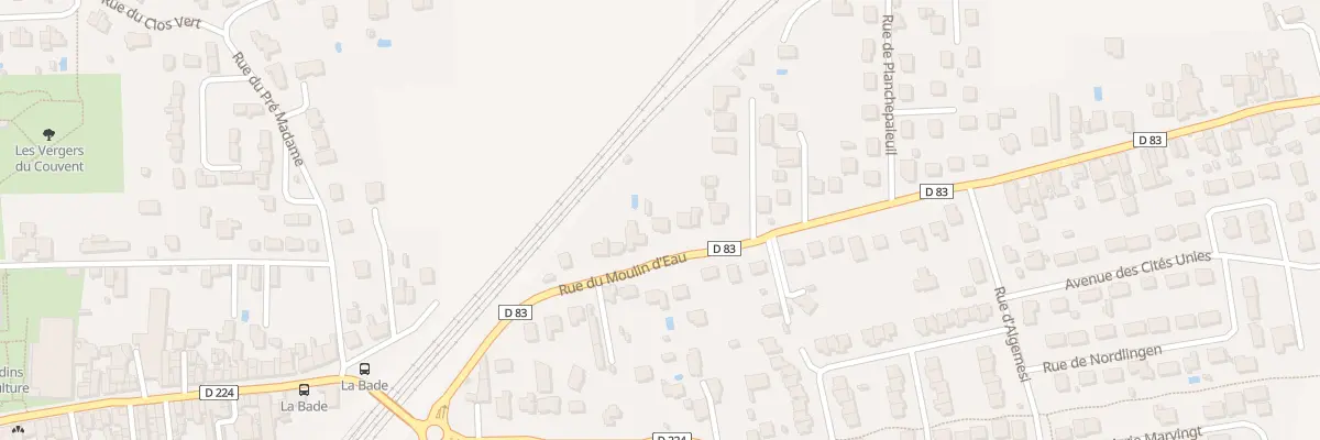 Plan du 10 Rue du Moulin d’Eau à Riom