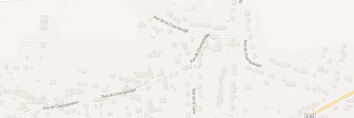 Plan du 38 Rue de Champauger à Boissy-le-Châtel
