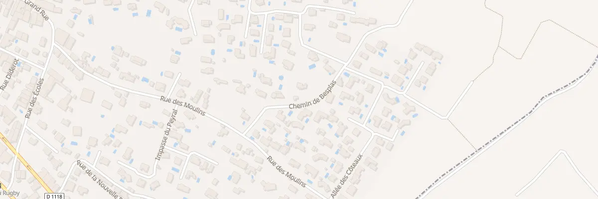 Plan du 7 Che de Besplas à Salles-d’Aude