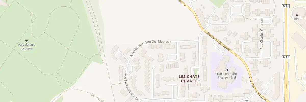 Plan du 29 Rue Maxence Van Der Meersch à Roncq