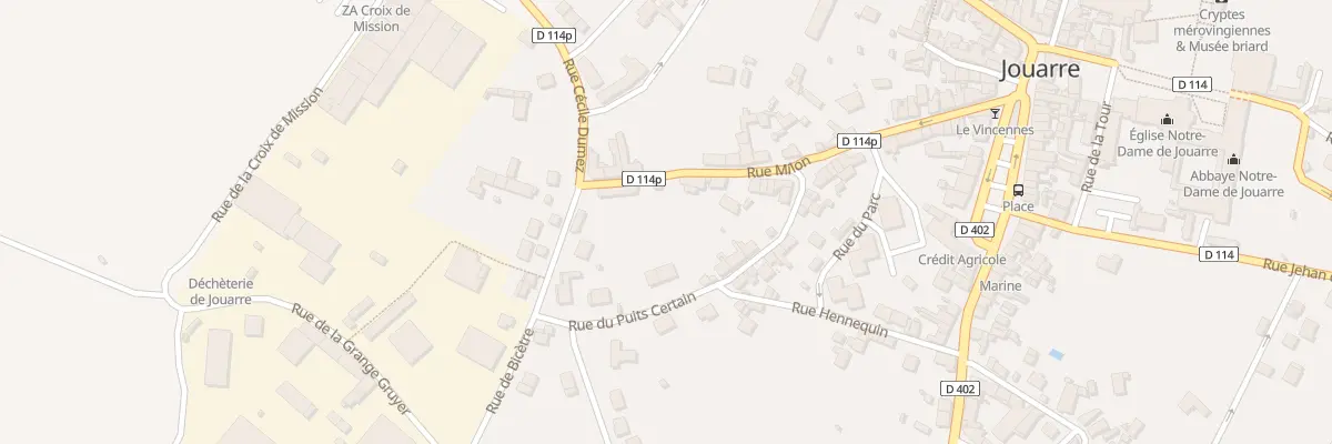 Plan du 17 Rue Milon à Jouarre