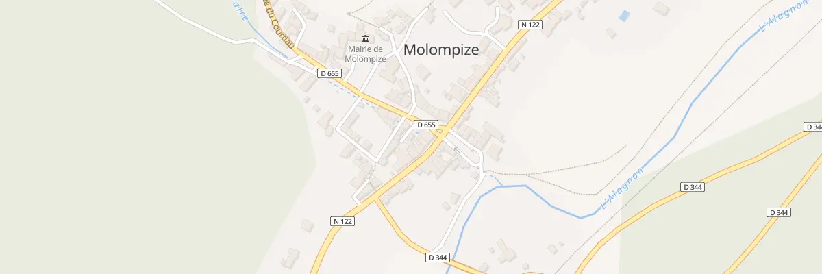 Plan du 5 Rue des Palhàs à Molompize