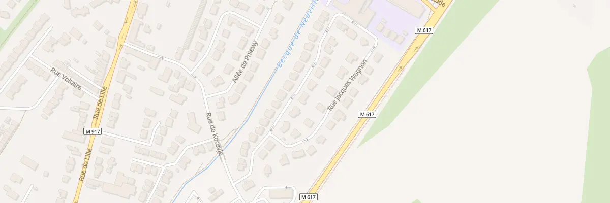 Plan du 47 Rue Jacques Wagnon à Halluin