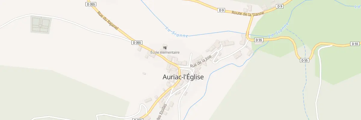 Plan du 5008 Le Bourg à Saint-Urcize