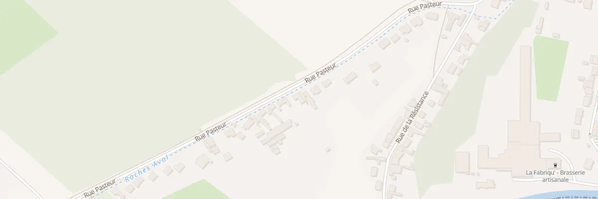 Plan du 419 Rue Pasteur à Râches