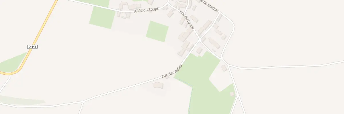 Plan du 8 Rue des Palles à Saint-Agoulin