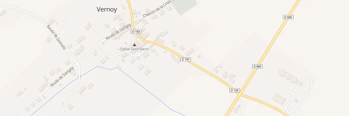 Plan du 12 Le Village à Vernoy