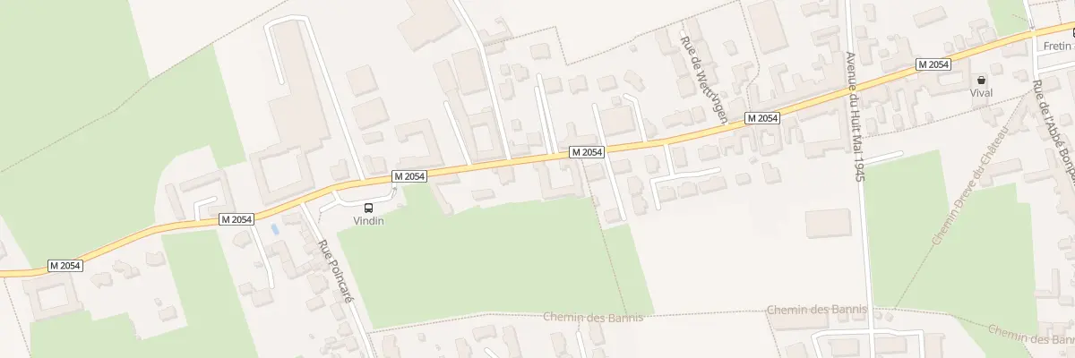 Plan du 23B Rue Gambetta à Fretin