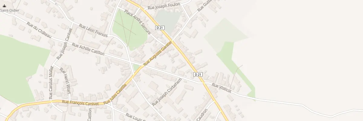 Plan du 4 Rue Pierre Boutrouille à Oisy-le-Verger