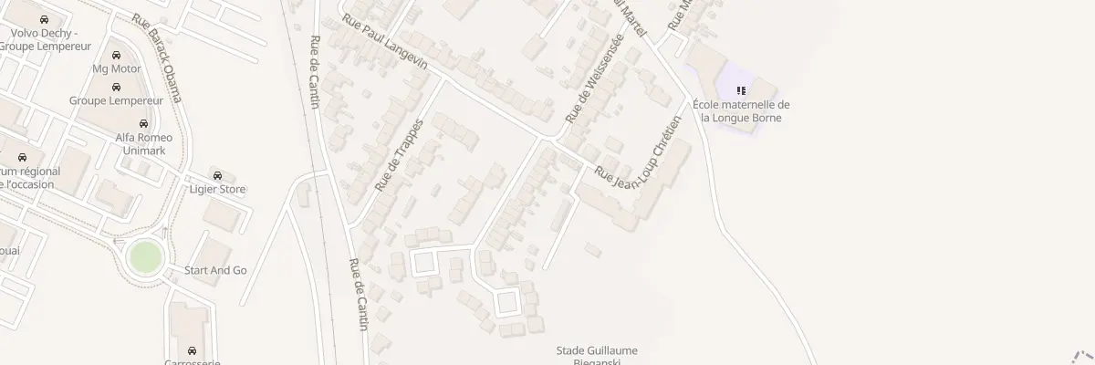Plan du 24 Rue de Weissensée à Dechy