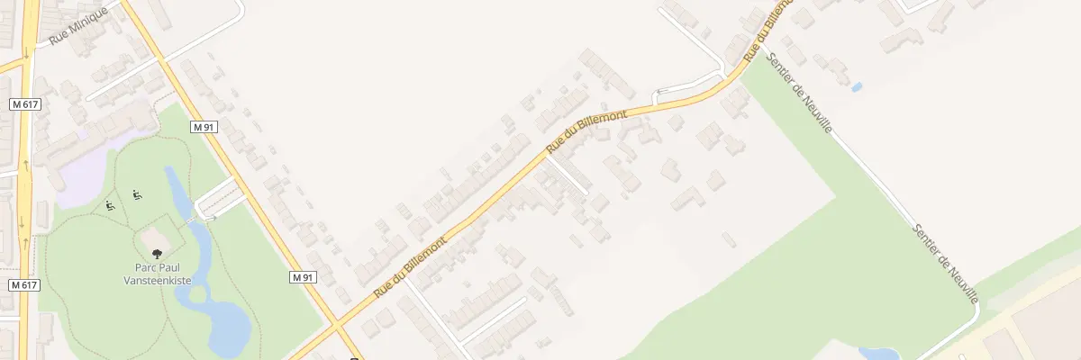 Plan du 84 Rue du Billemont à Roncq