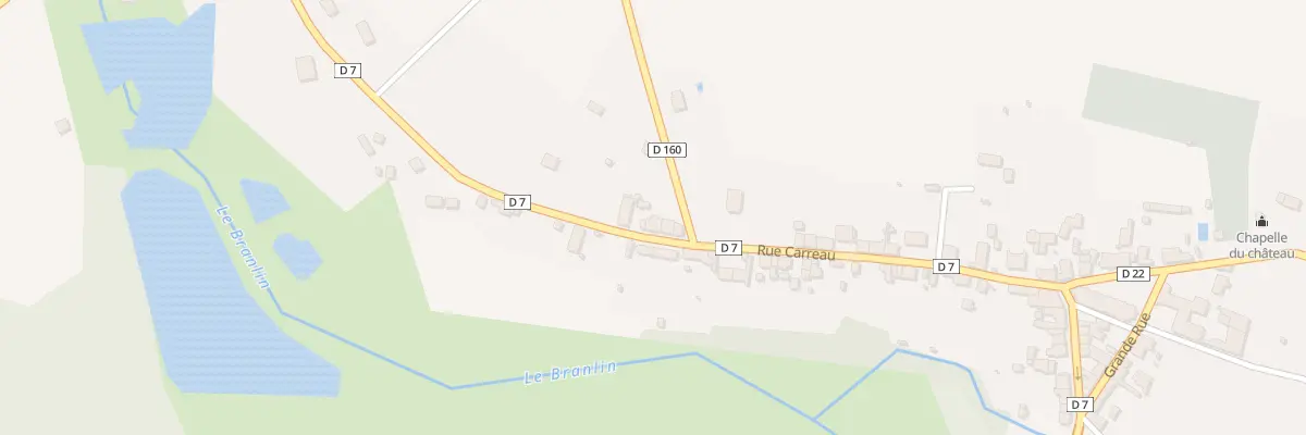 Plan du 4 Rte de Champignelles à Tannerre-en-Puisaye