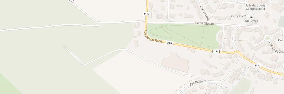 Plan du 613 Rue Joseph Tison à Râches