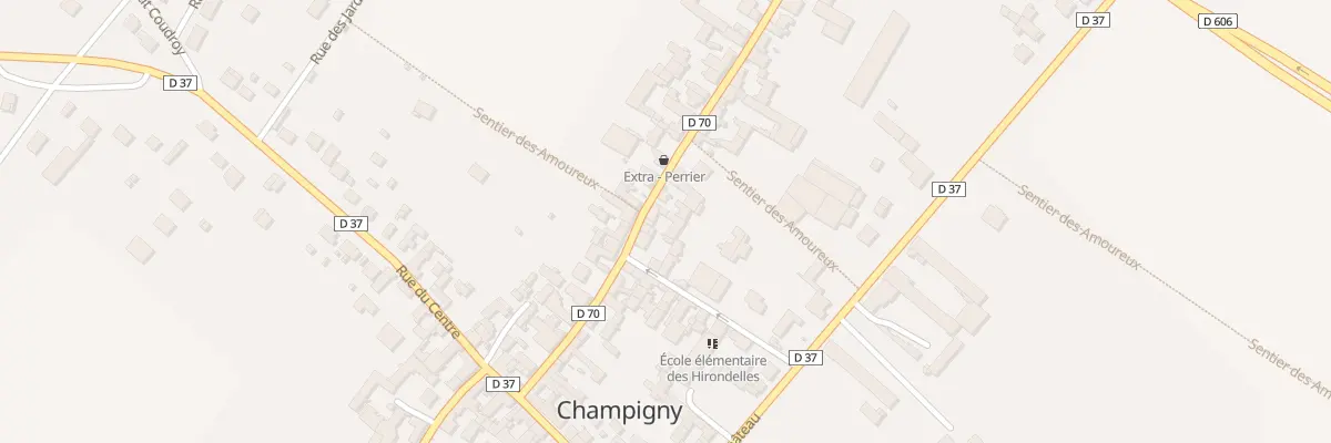 Plan du 35 Rue des Nouzeaux à Champigny