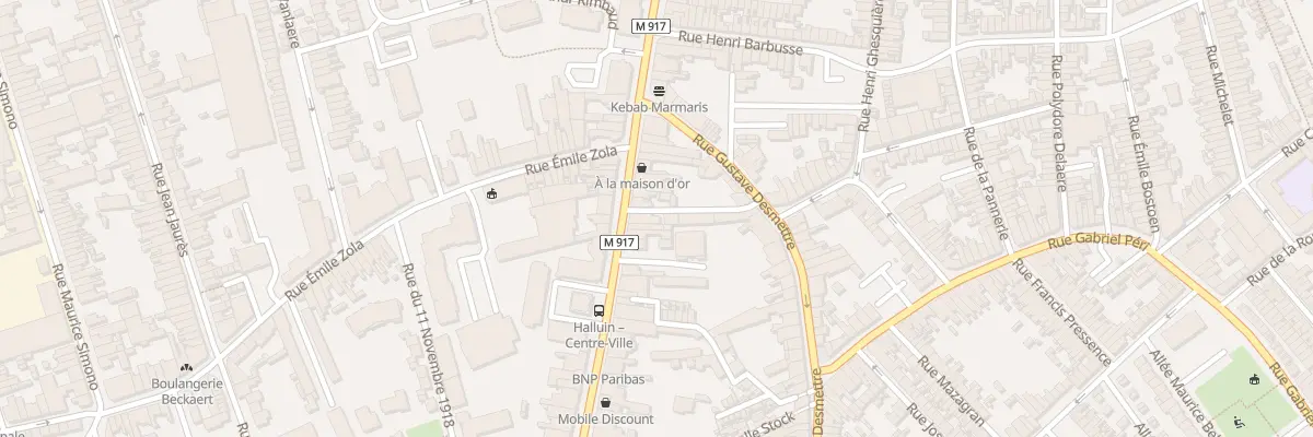 Plan du 47B Rue de Lille à Halluin