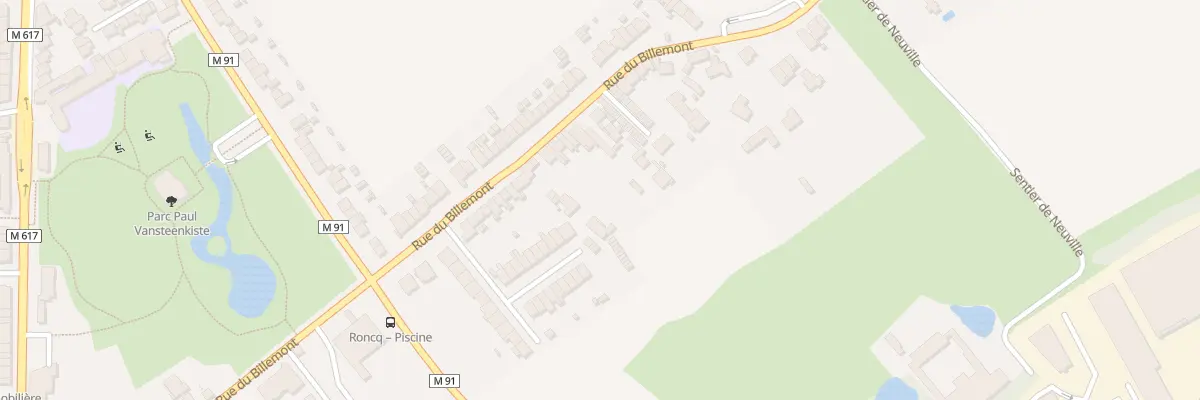 Plan du 66 Rue du Billemont à Roncq