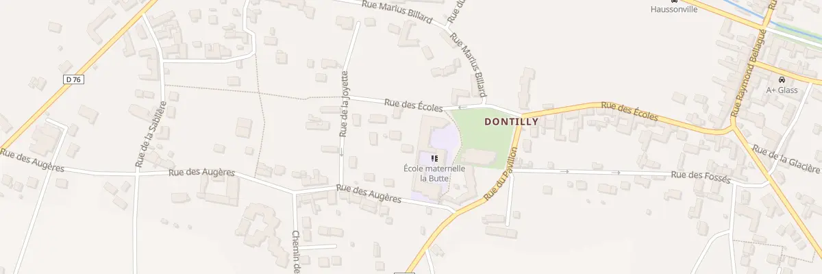 Plan du 6 Rue des Ecoles à Donnemarie-Dontilly