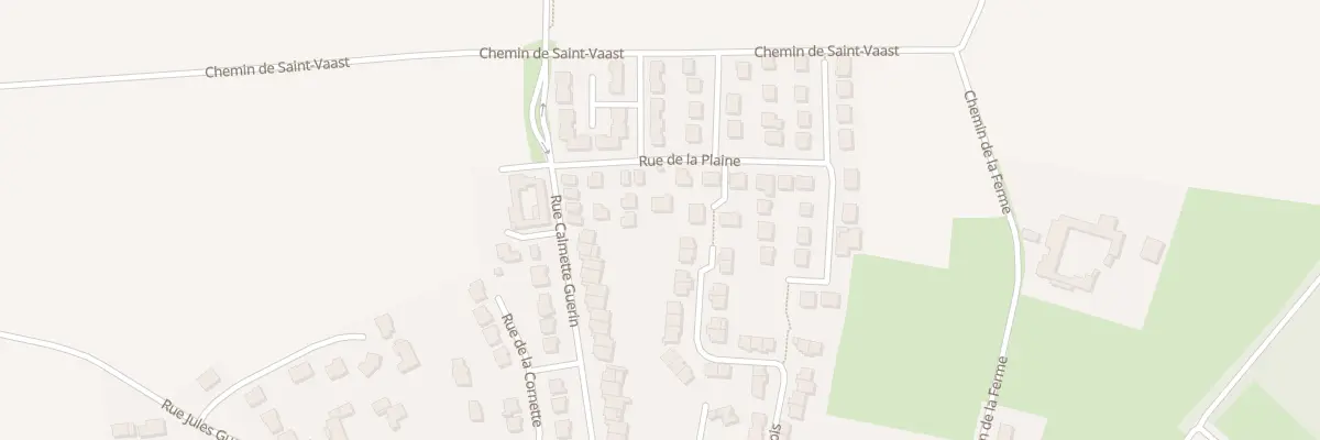 Plan du 14 Rue de la Plaine à Ennevelin