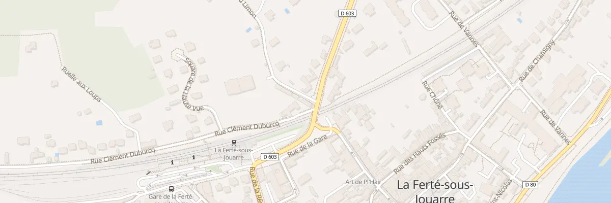 Plan du 1 Rue du Limon à La Ferté-sous-Jouarre