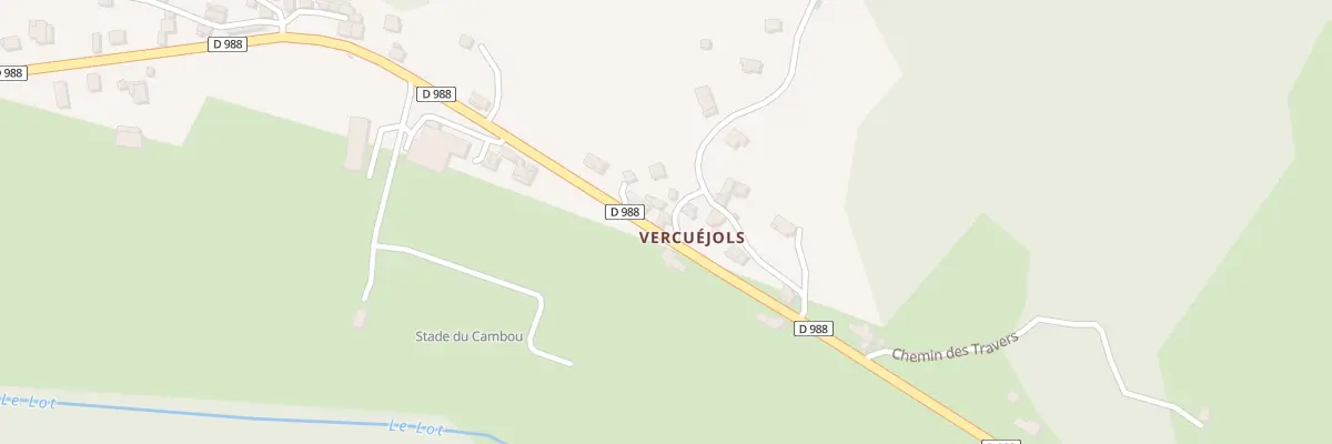 Plan du 1 Rle de la Carrière à Saint-Laurent-d’Olt