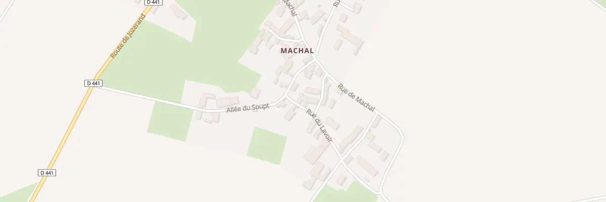 Plan du 13 Rue du Lavoir à Saint-Agoulin