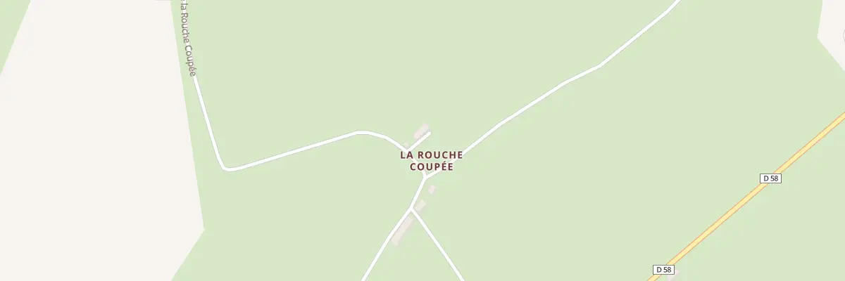 Plan du 5051 La Rouche Coupee à Autry-Issards