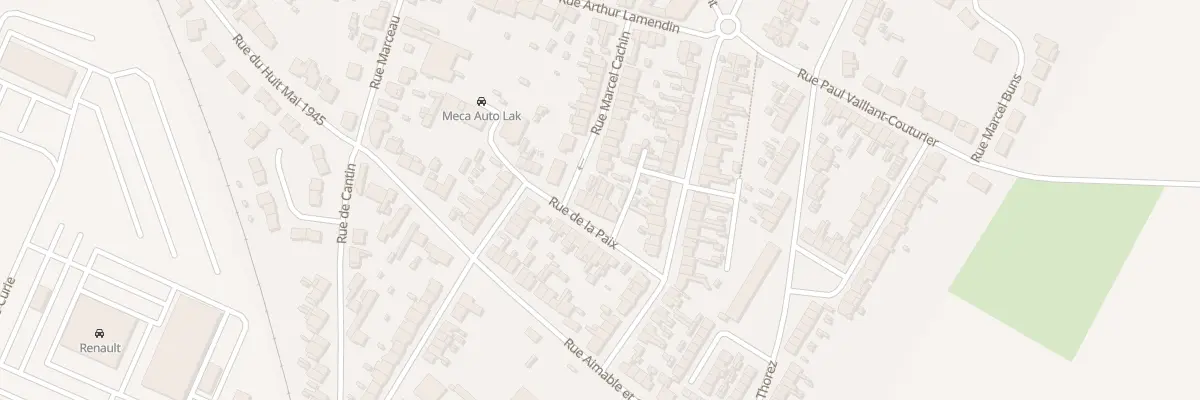 Plan du 15 Rue de la Paix à Dechy