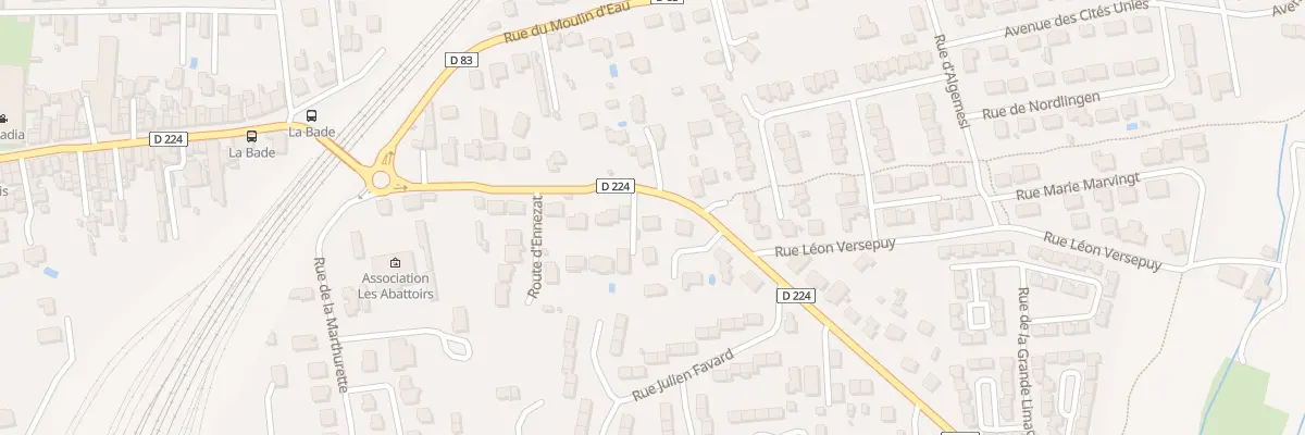 Plan du 17 Rte d’Ennezat à Riom