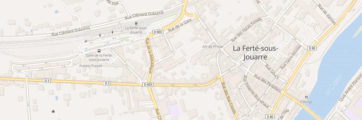 Plan du 7 Rue Roger à La Ferté-sous-Jouarre