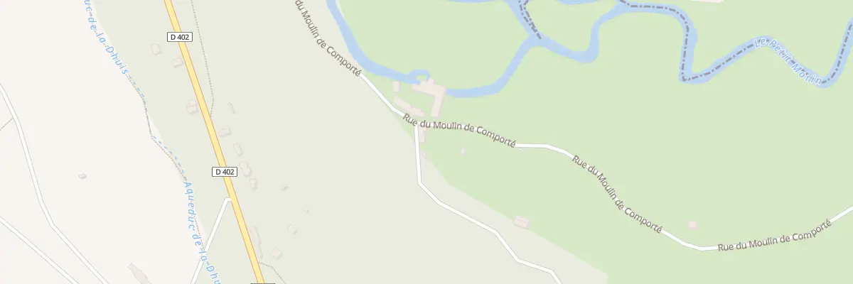 Plan du 2 Rue du Moulin de Comporté à Jouarre
