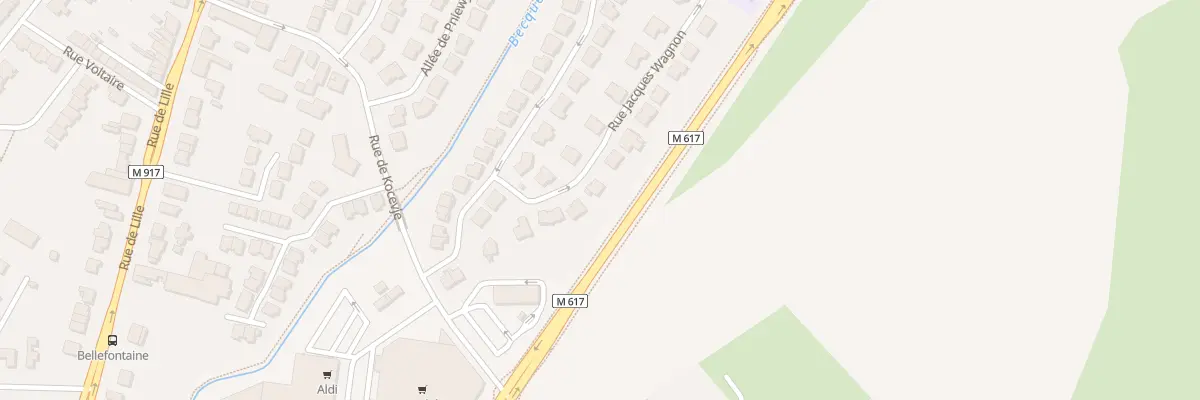 Plan du 18 Rue Jacques Wagnon à Halluin
