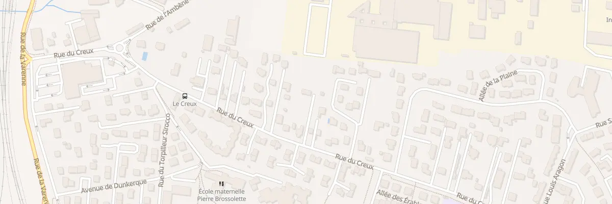 Plan du 38B Rue du Creux à Riom