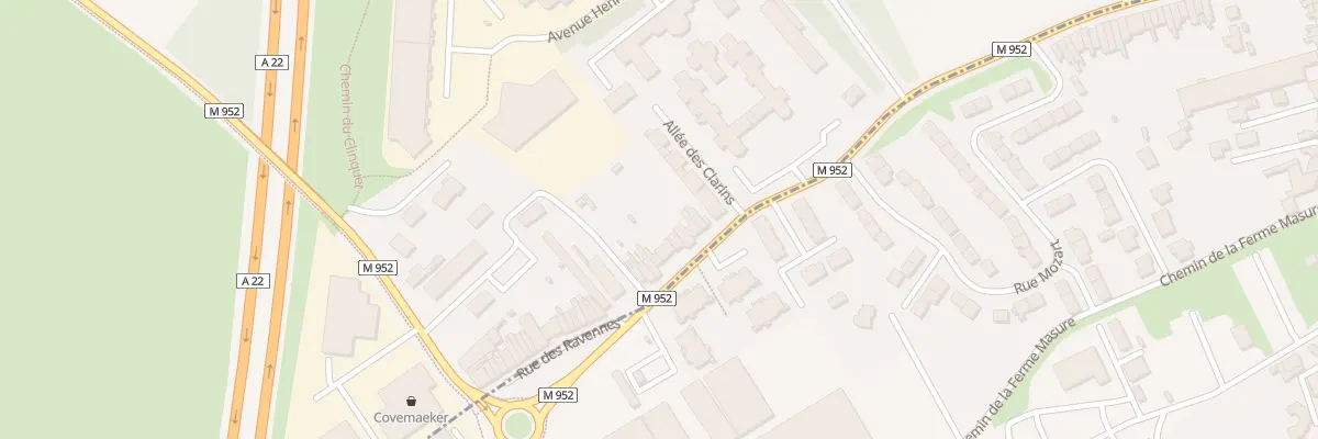 Plan du 48 Rue des Ravennes à Bondues