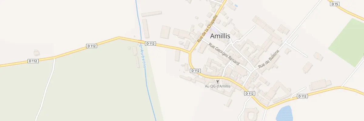 Plan du 2 Rue du Point du Jour à Amillis