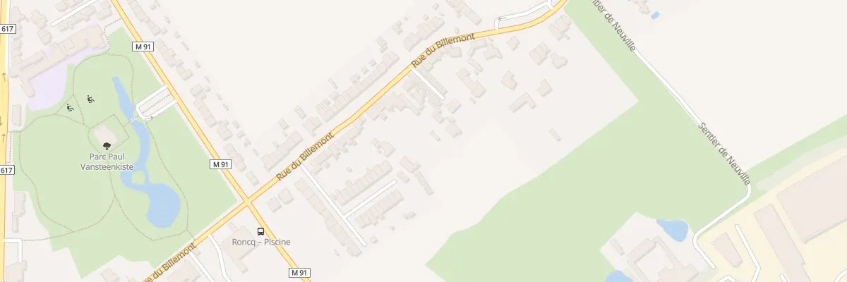Plan du 70 Rue du Billemont à Roncq