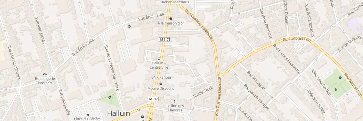 Plan du 4 Rle Saint-Jean à Halluin