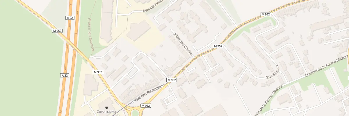 Plan du 50 Rue des Ravennes à Bondues
