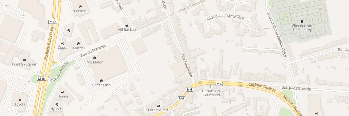 Plan du 29 Rue Faidherbe à Villeneuve-d’Ascq