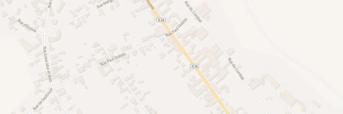 Plan du 65 Rue Raoul Trocmé à Épehy