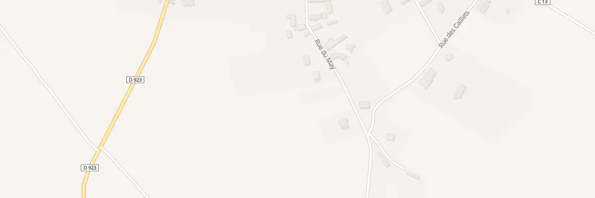 Plan du 16 Rue du May à Caillouël-Crépigny