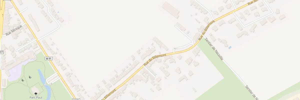 Plan du 73 Rue du Billemont à Roncq