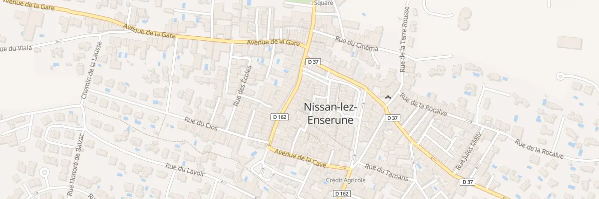 Plan du 46 Av de la Cave à Nissan-lez-Enserune