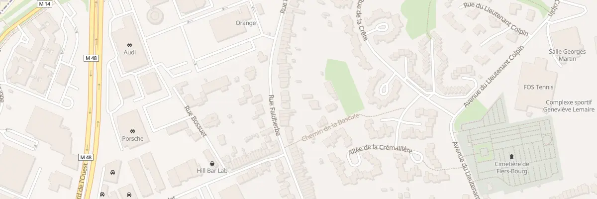 Plan du 70 Rue Faidherbe à Villeneuve-d’Ascq