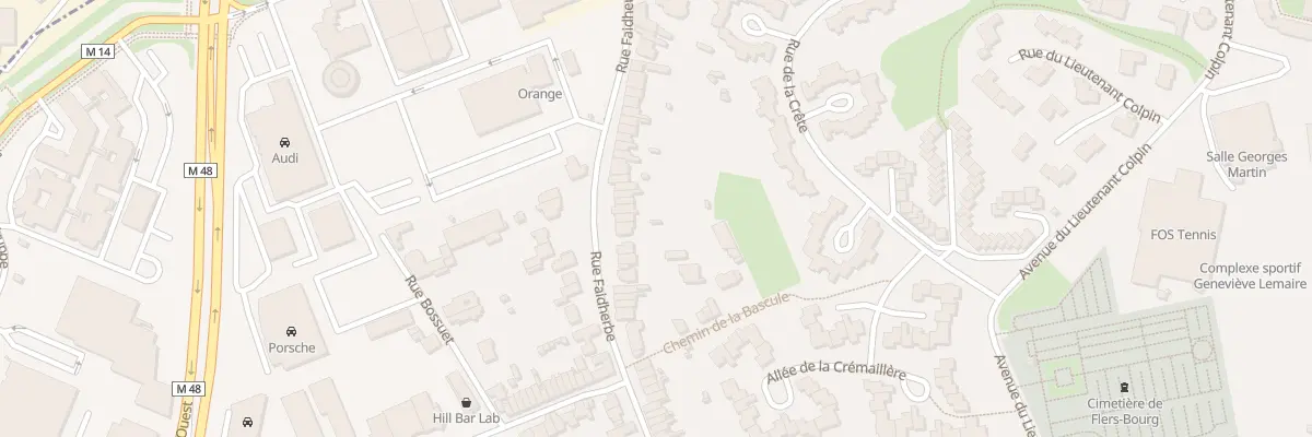 Plan du 76 Rue Faidherbe à Villeneuve-d’Ascq