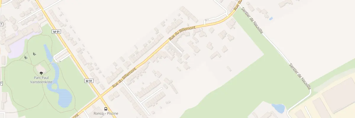 Plan du 80 Rue du Billemont à Roncq